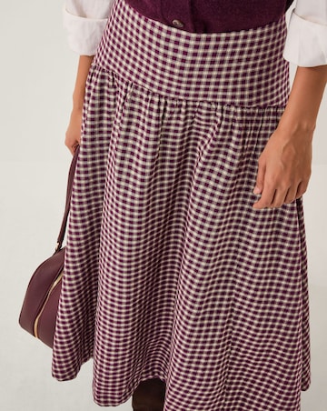 Monsoon Agatha Drop Waist Midi Skirt