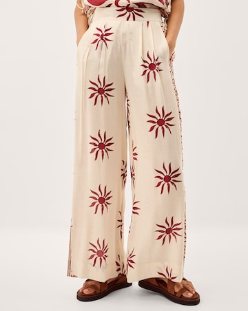 Monsoon Sunnie Wide Leg Beach Trousers
