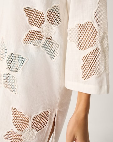 Monsoon Joanna Cutwork Beach Shirt