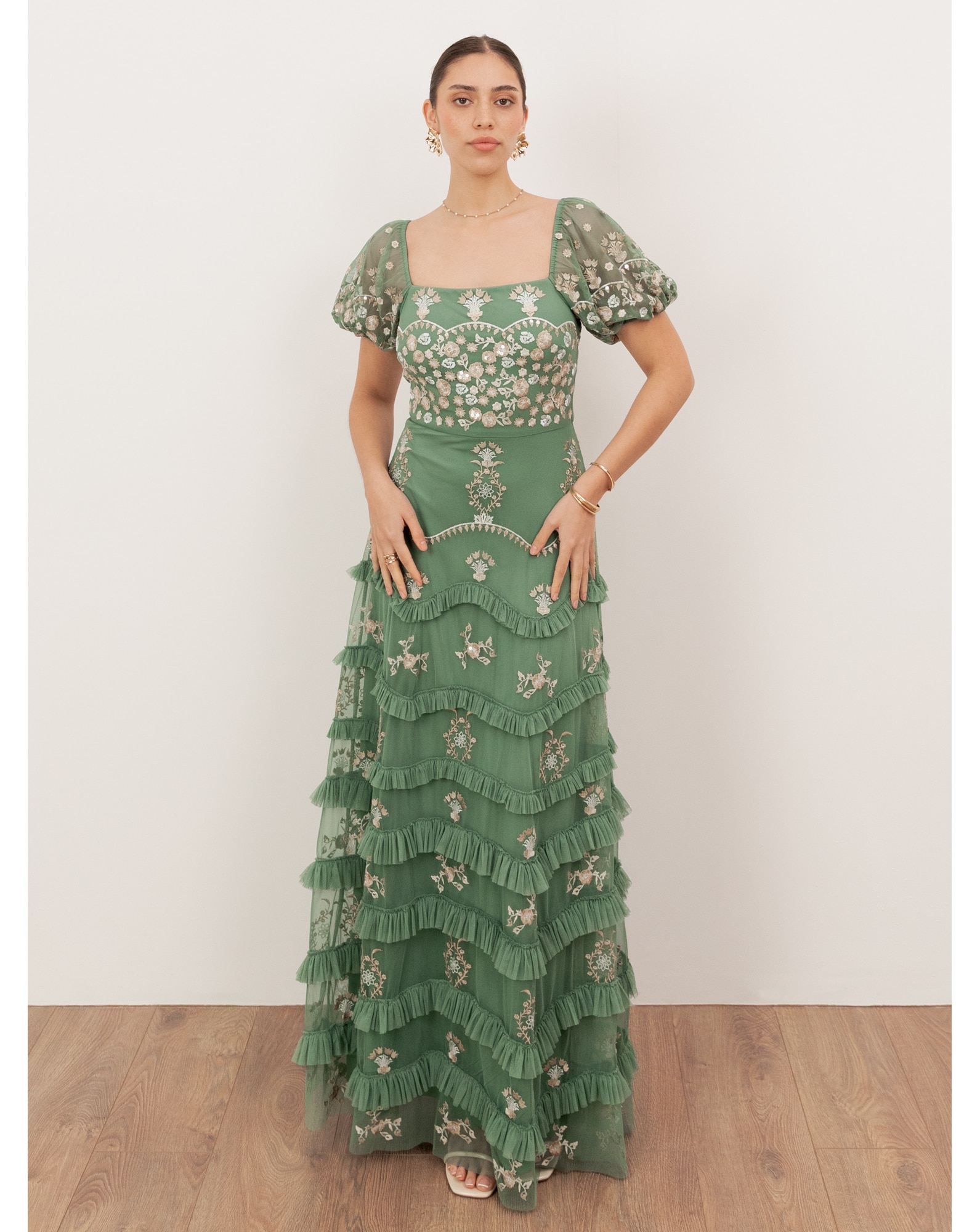 New In - Maya Deluxe Embroidered Dress