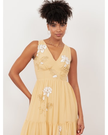 Maya Deluxe Embellished Dress