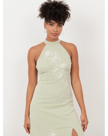 Maya Deluxe Embroidered Dress