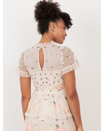 Maya Deluxe Embroidered Dress