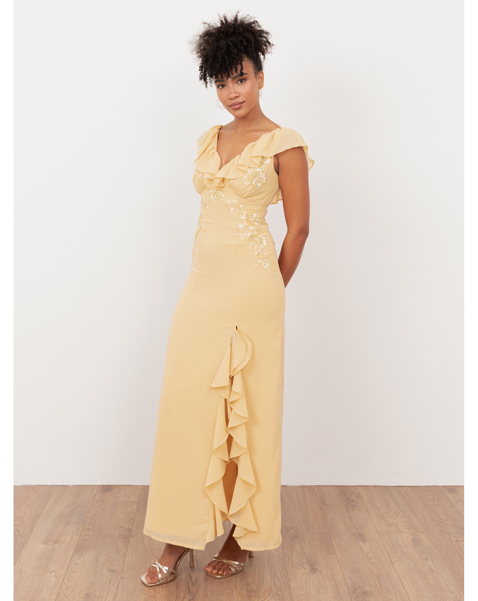 Maya Deluxe Embellished Dress