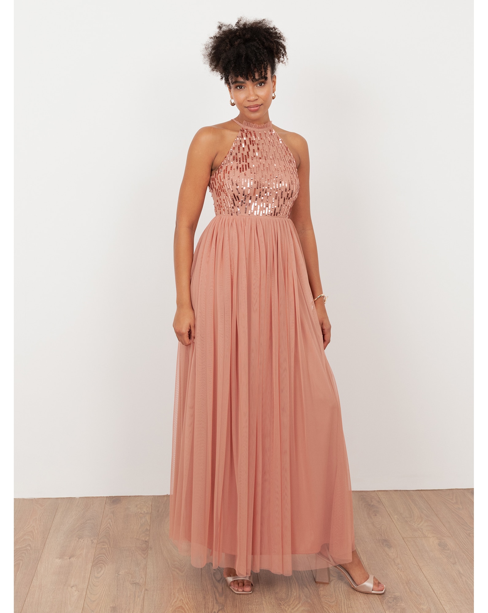 New In - Maya Deluxe Sequined Dress