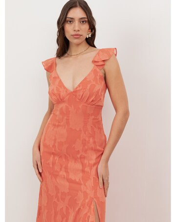 Anaya With Love Burnout Fabric Dress