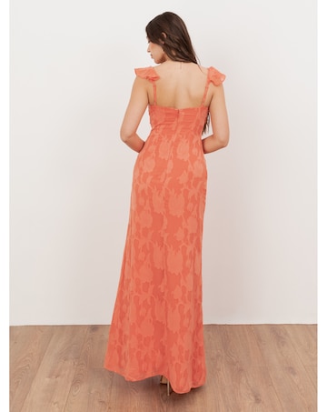 Anaya With Love Burnout Fabric Dress