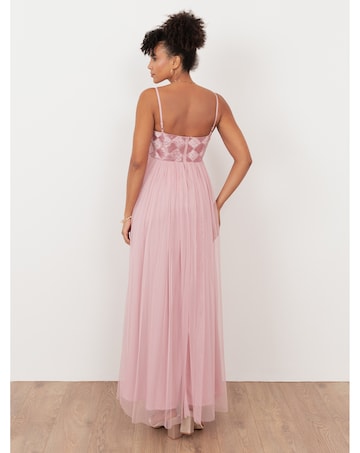 Maya Deluxe Embellished Dress