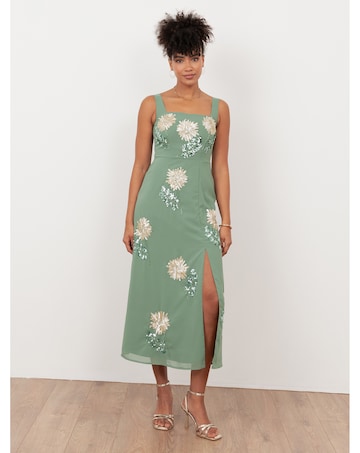 Maya Deluxe Embellished Dress