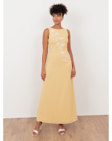 Maya Deluxe Embroidered Dress