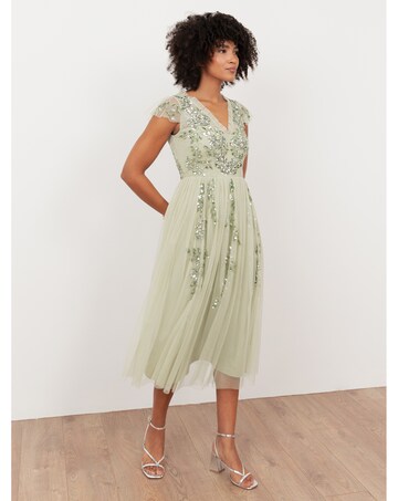 Maya Deluxe Embellished Dress