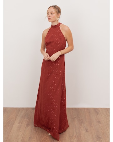 Anaya With Love Burnout Fabric Dress