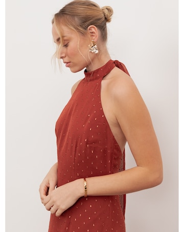 Anaya With Love Burnout Fabric Dress