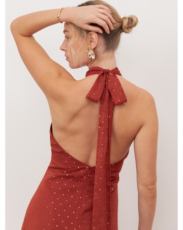 Anaya With Love Burnout Fabric Dress