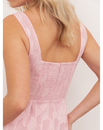 Anaya With Love Burnout Fabric Dress