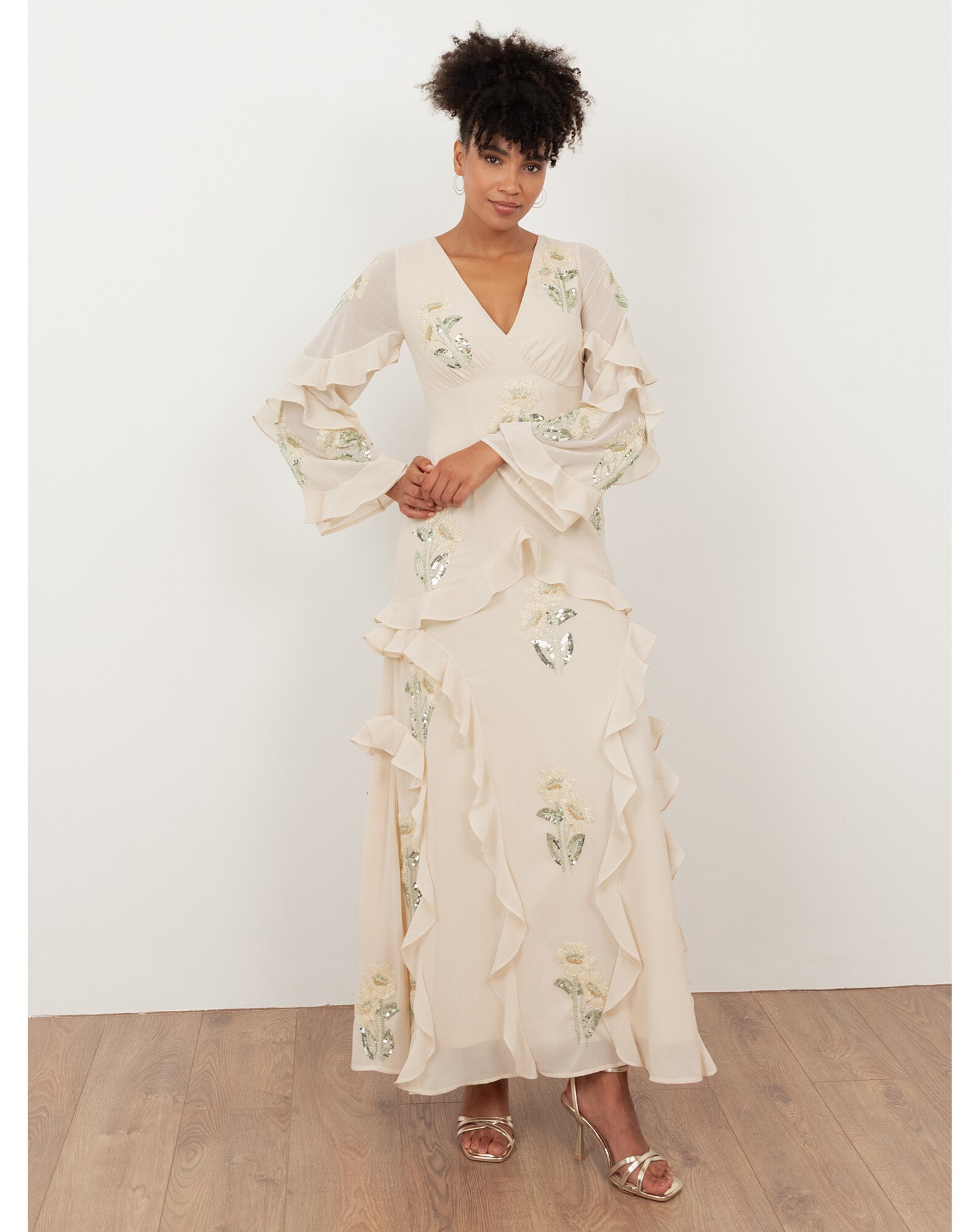 Maya Deluxe Embellished Dress