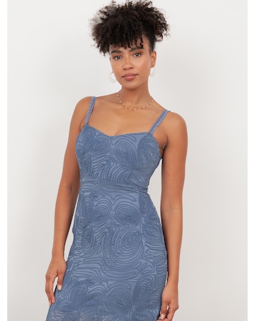 Maya Deluxe Textured Dress