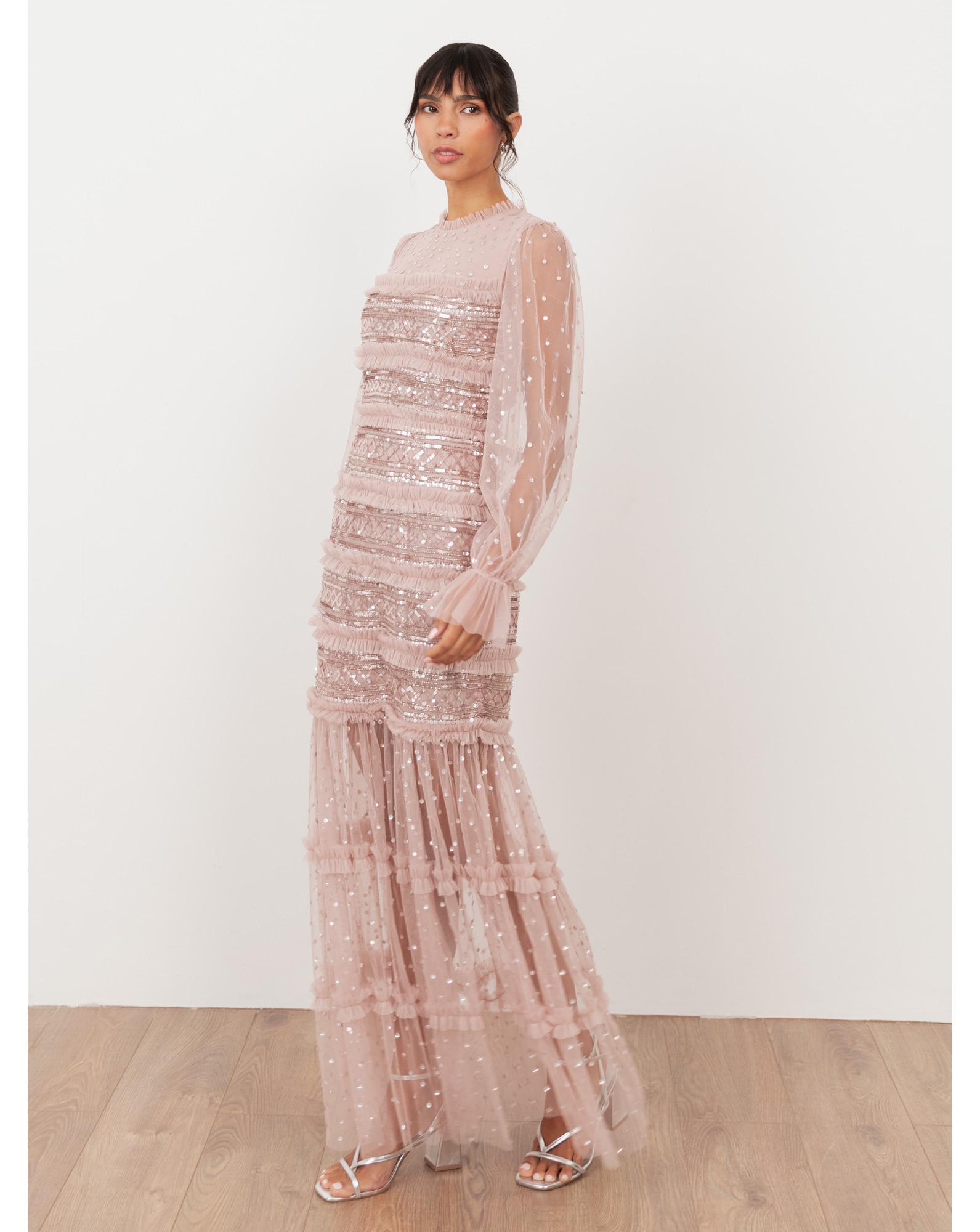 Maya Deluxe Embellished Dress