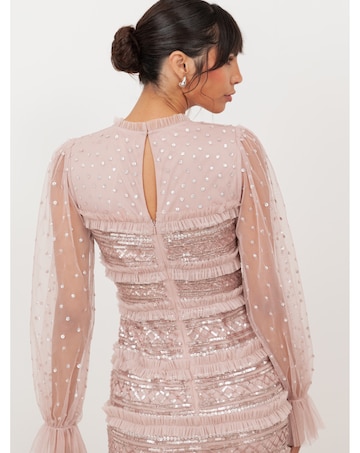 Maya Deluxe Embellished Dress