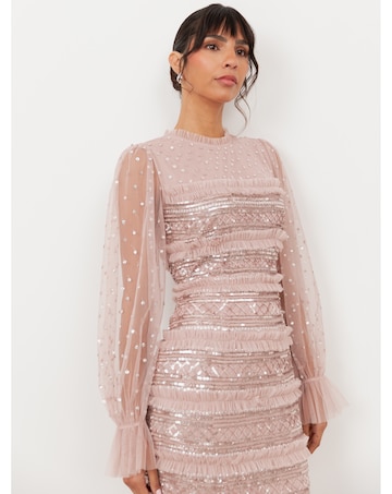 Maya Deluxe Embellished Dress