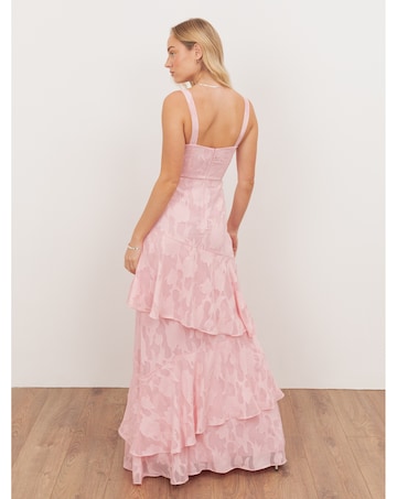 Anaya With Love Burnout Fabric Dress