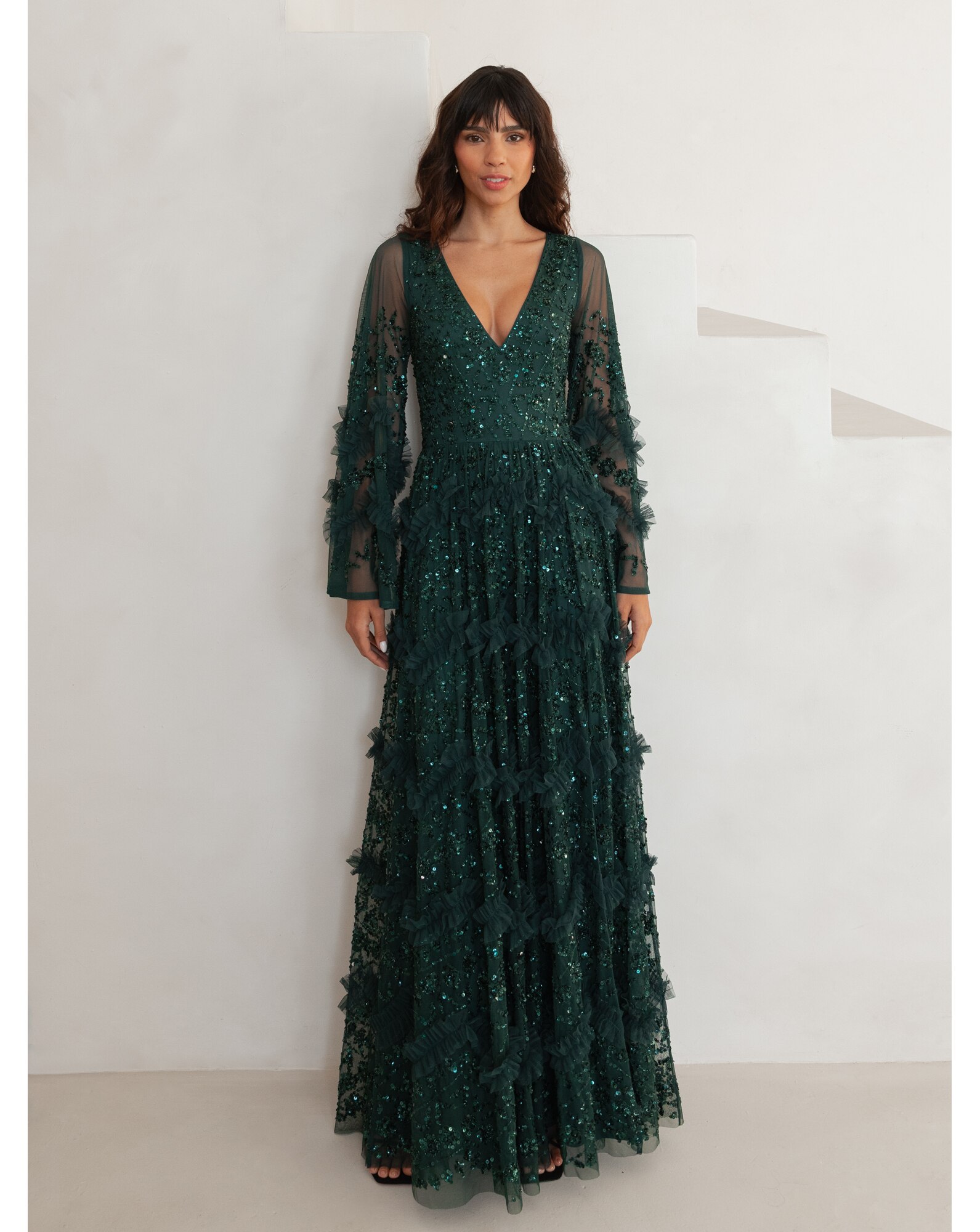 Maya Deluxe Embellished Dress