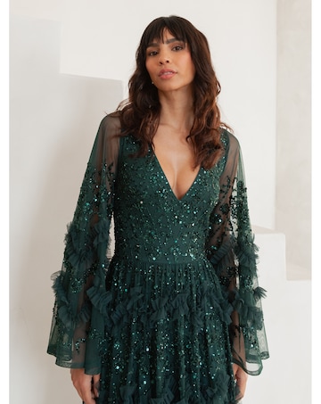 Maya Deluxe Embellished Dress