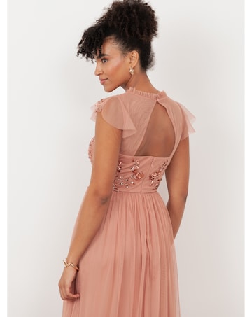 Maya Deluxe Embellished Dress