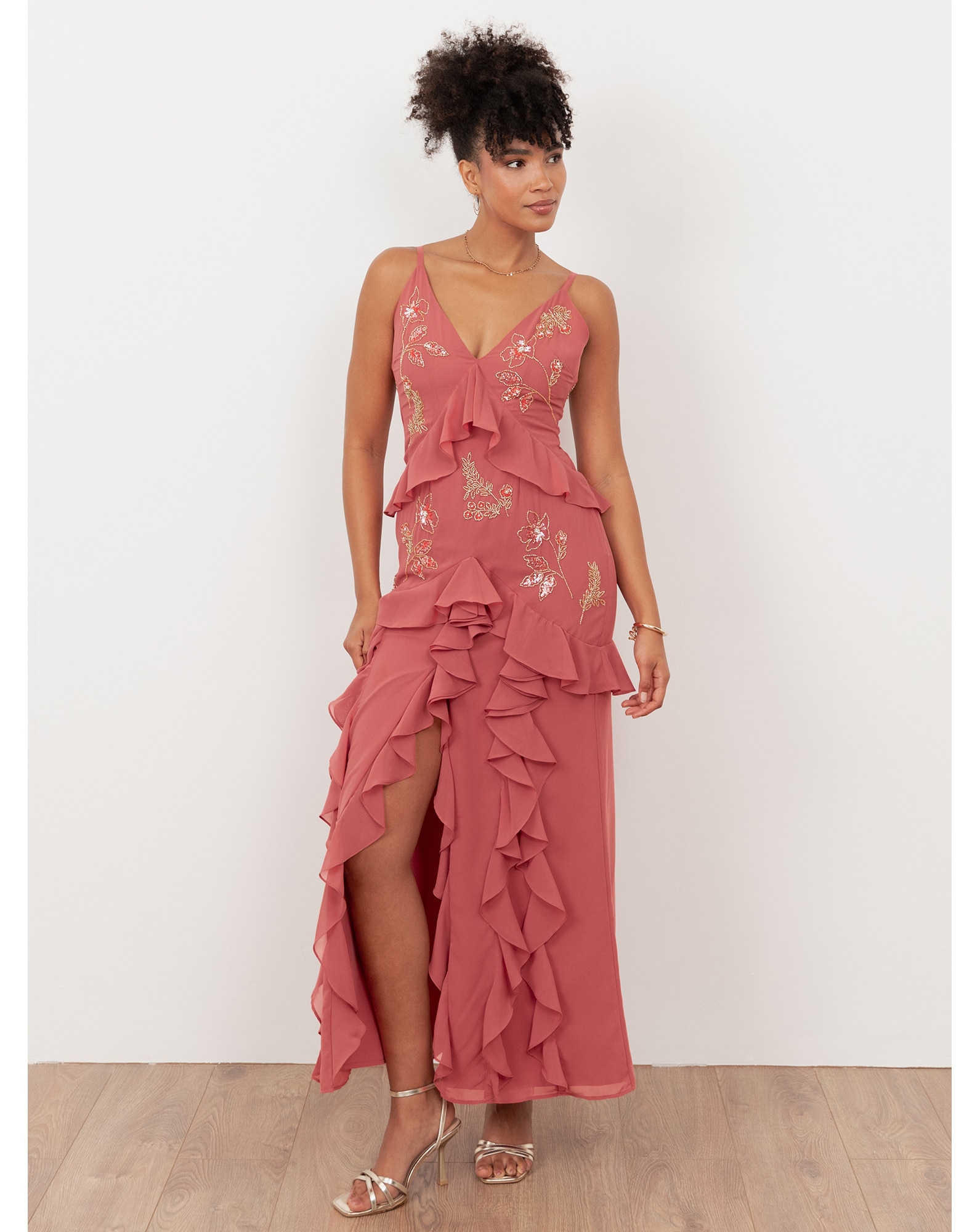 Maya Deluxe Embellished Dress