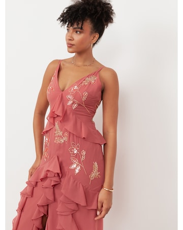 Maya Deluxe Embellished Dress