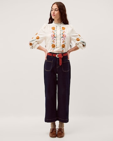 Monsoon Emmy Embroidered Long Sleeve Top