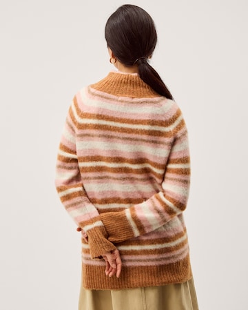 Monsoon Solana High Neck Stripe Jumper