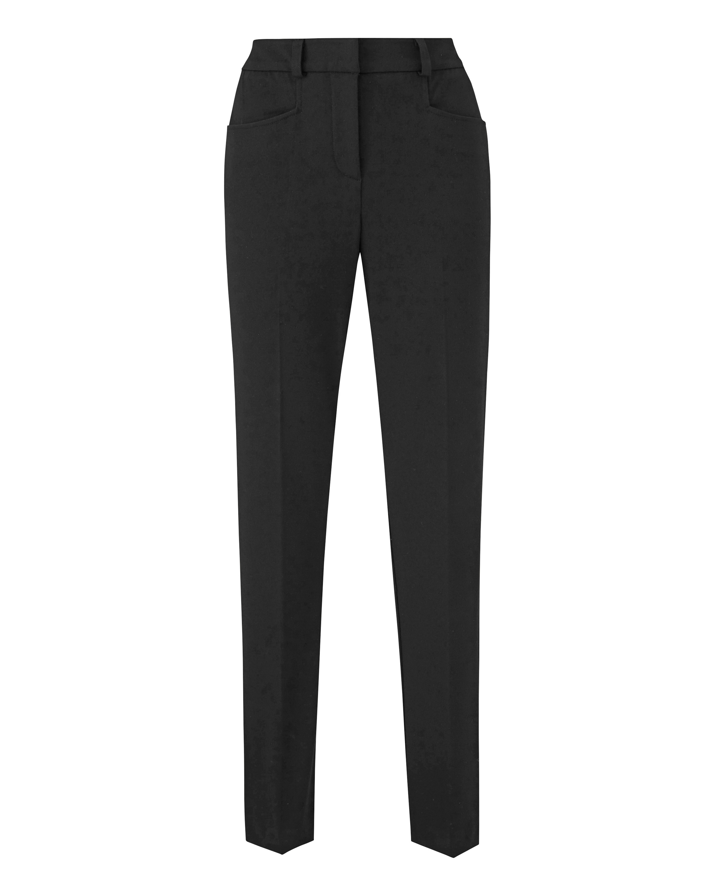 Black Kate Slim Leg Trousers