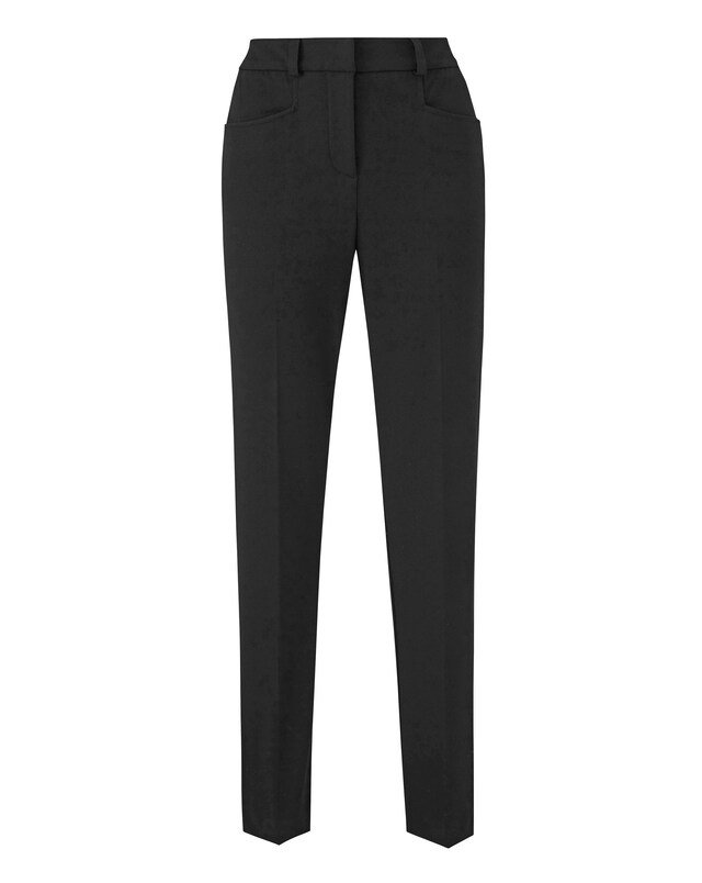 Black Kate Slim Leg Trousers