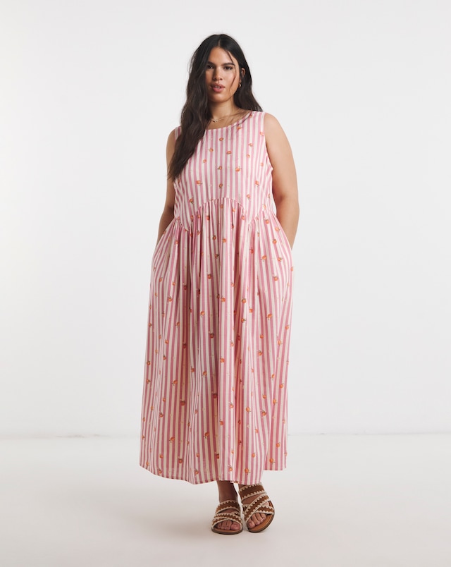Apron Midi Dress