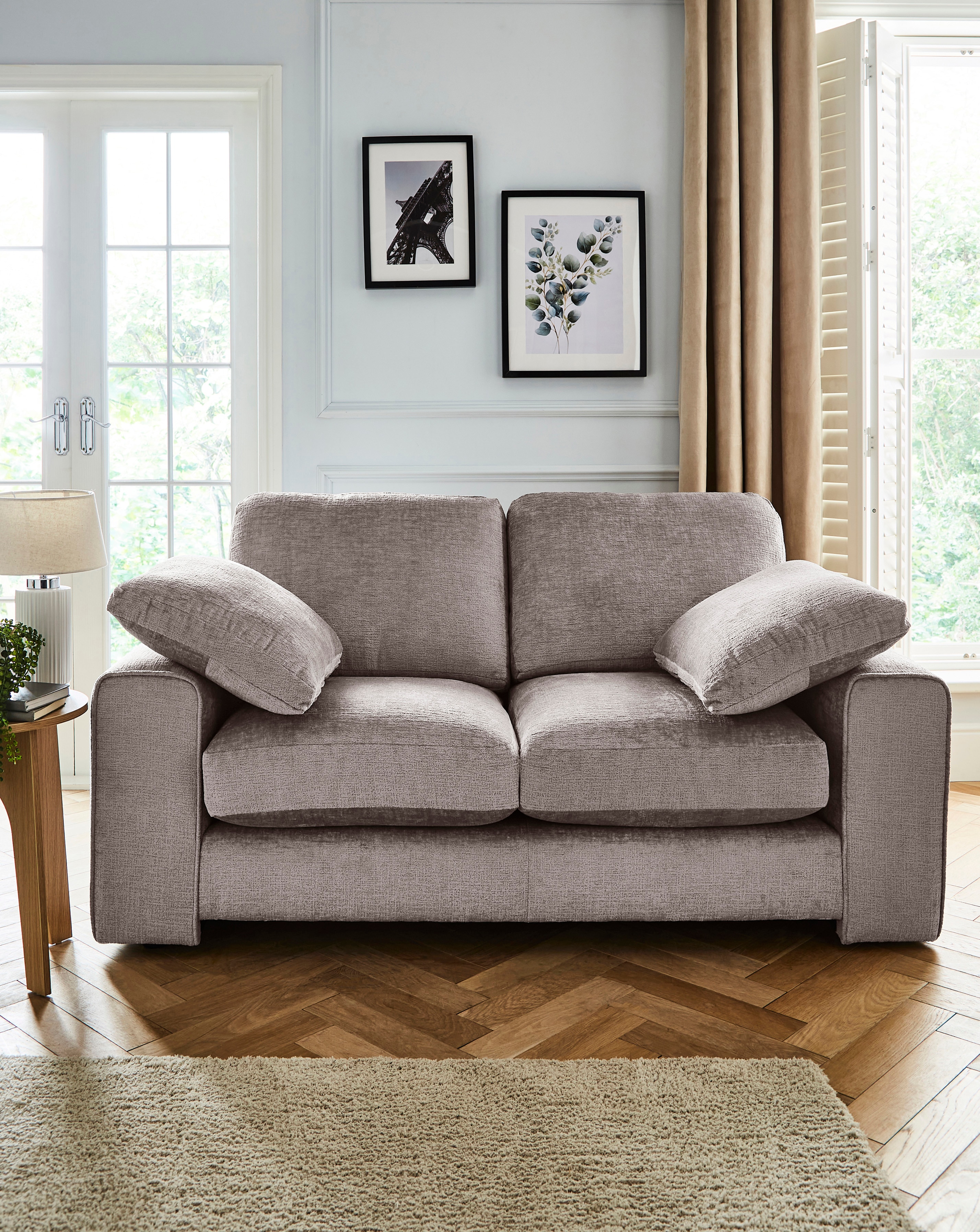 Hunter Chenille 2 Seater Sofa