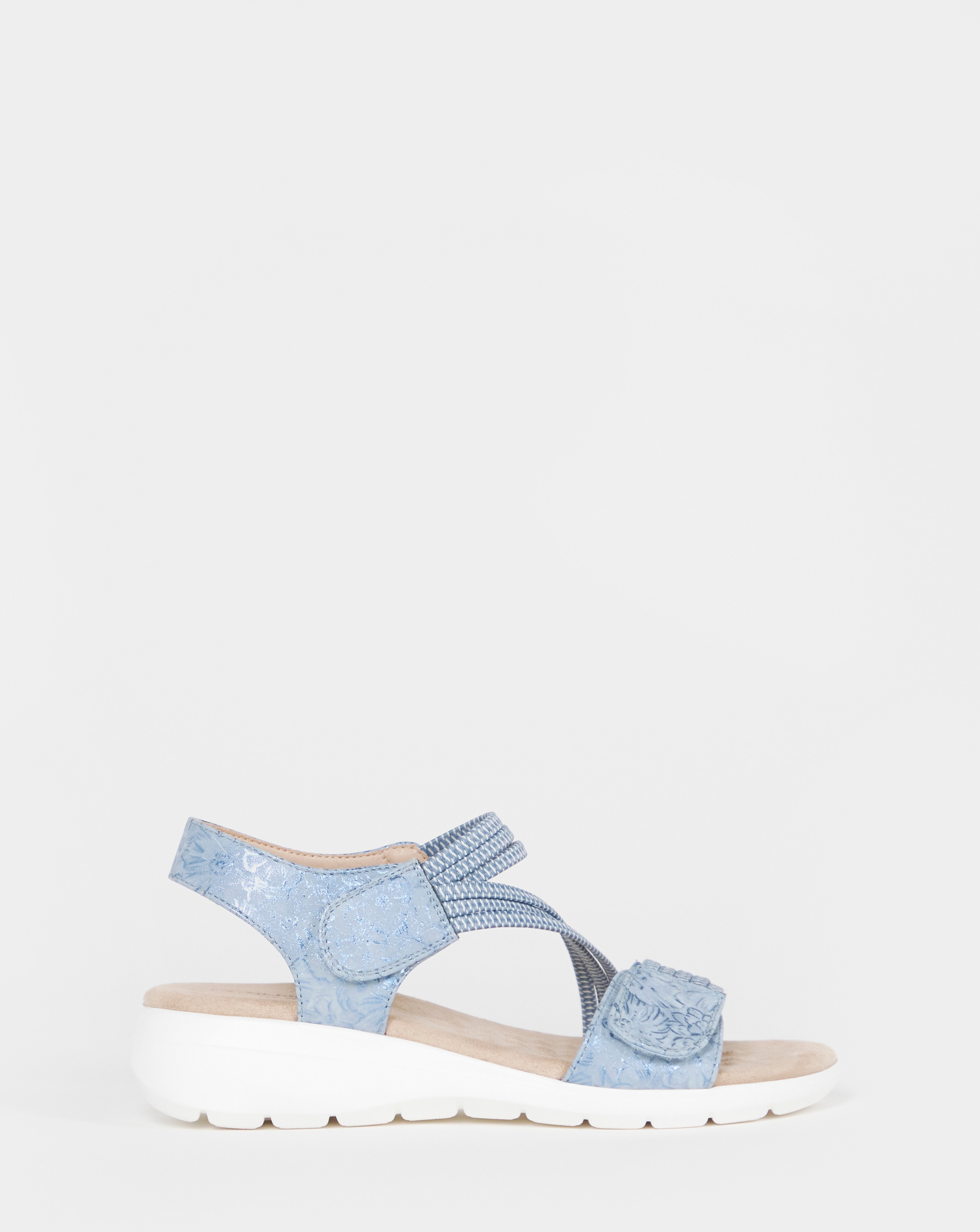 New In - Cushion Walk Printed T&C Sandals E Fit