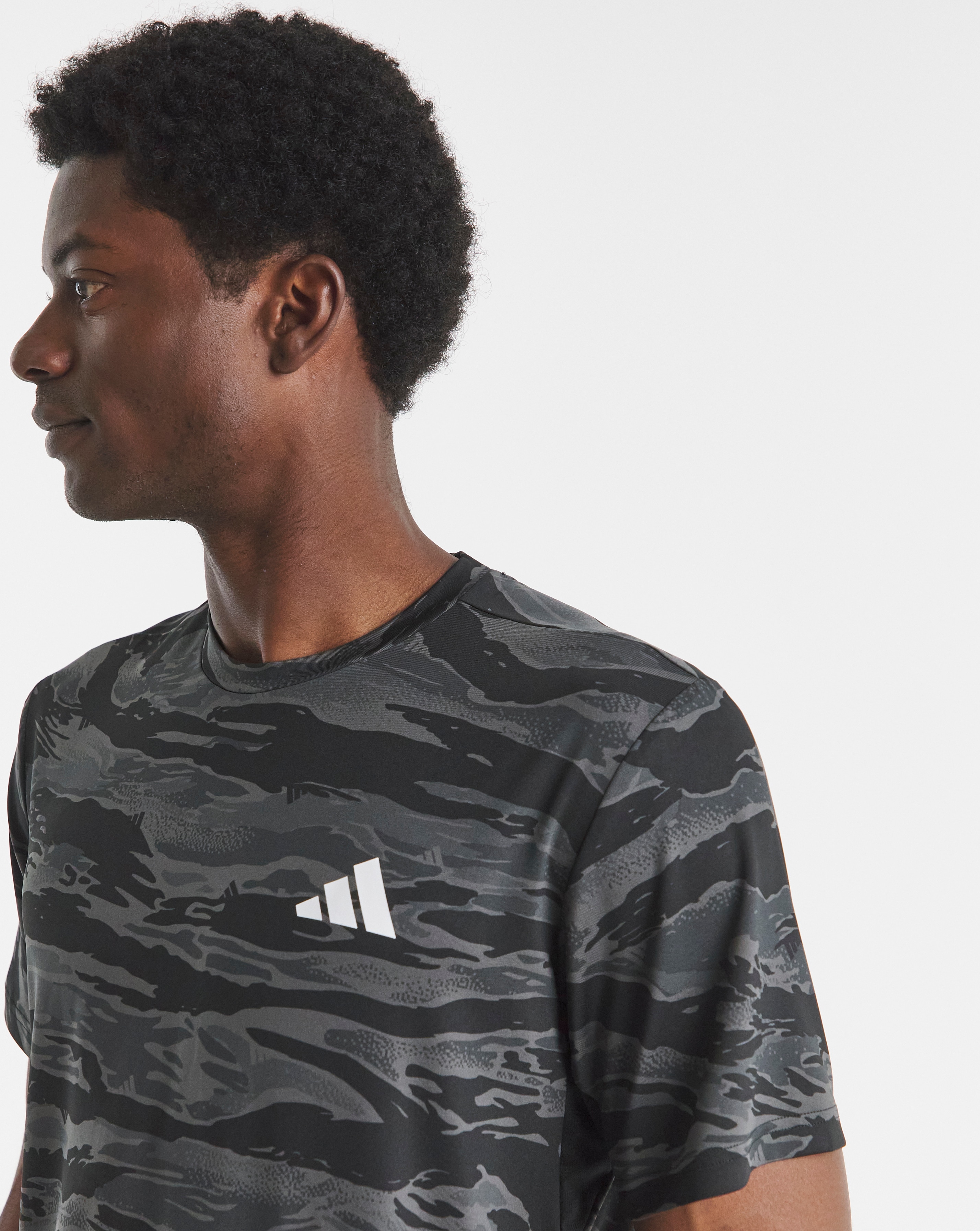 adidas Camo All Over Print T-Shirt