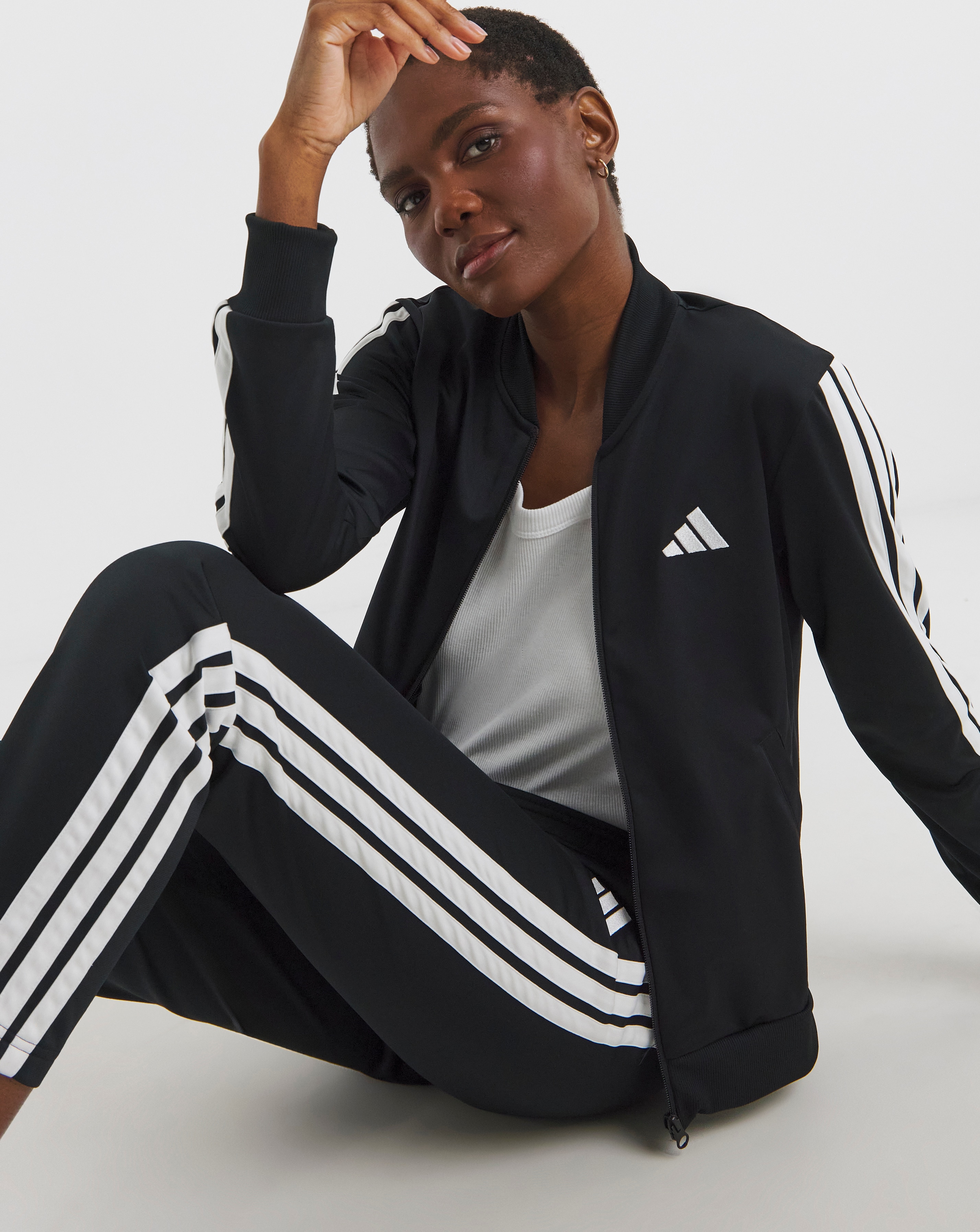 Adidas 3 Stripe Tracksuit
