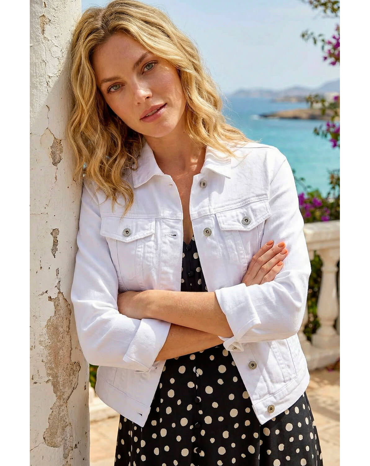 New In - Roman Classic Cotton Denim Jacket