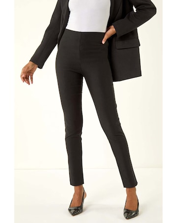 Roman Full Length Elastic Waist Trousers