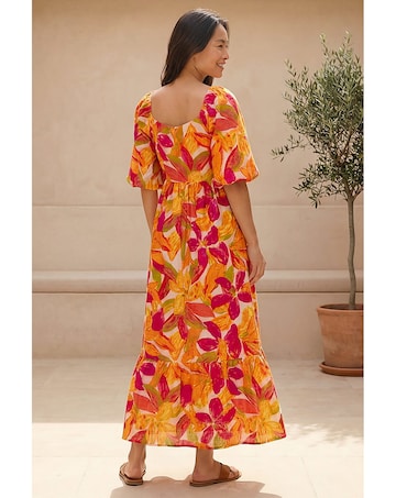 Roman Petite Floral Tiered Dress