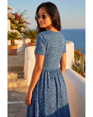 Roman Petite Ditsy Floral Pocket Dress