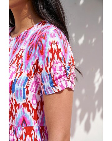 Roman Petite Aztec Pocket Midi Dress