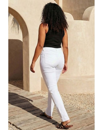 Roman Curve Stretch Denim Jegging