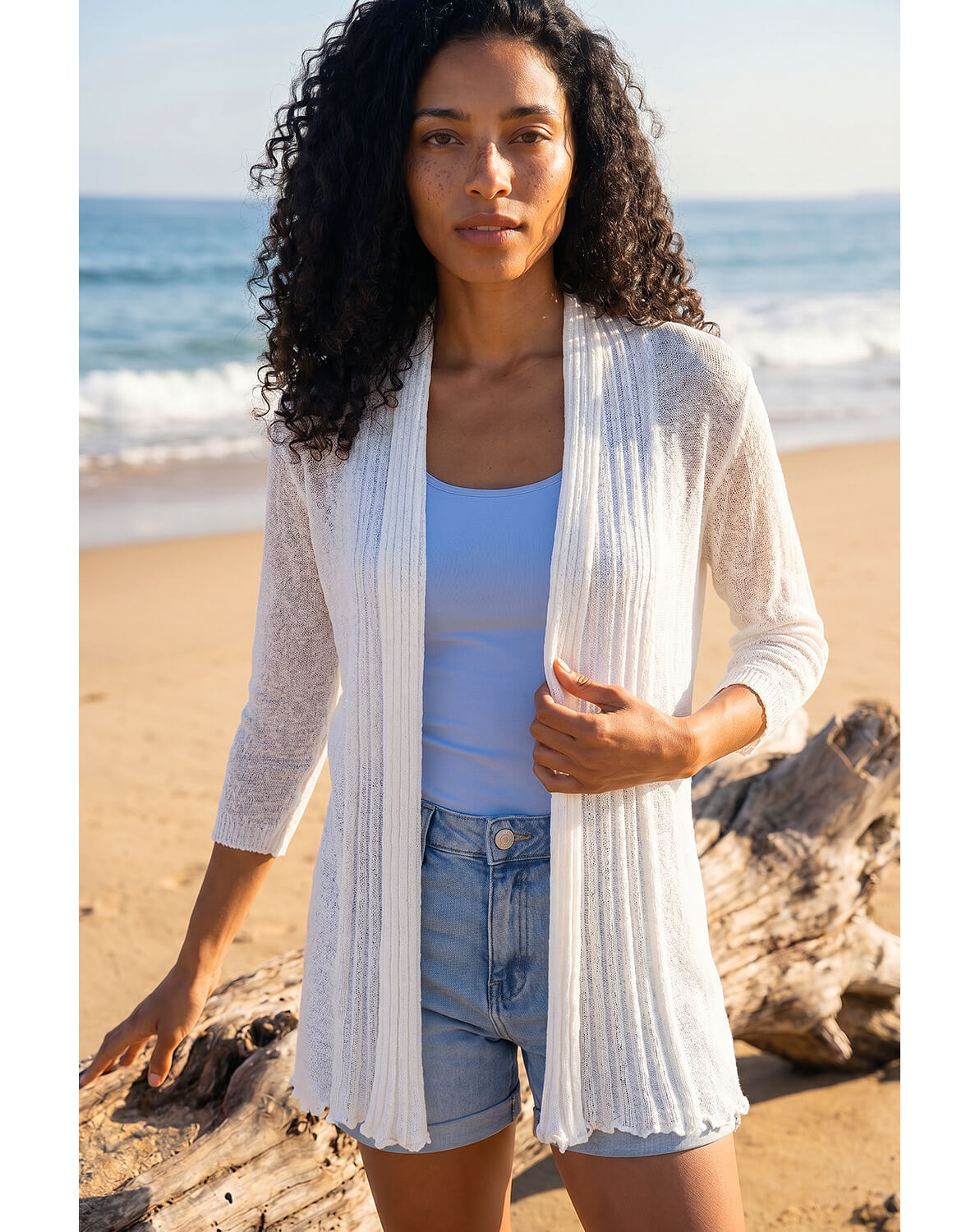 Roman Longline Back Detail Cardigan