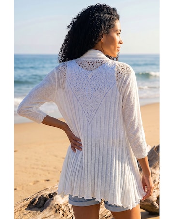 Roman Longline Back Detail Cardigan