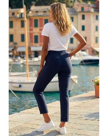 Roman Cotton Stretch Chino Trousers