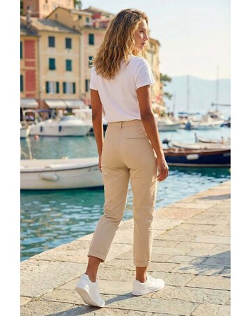 Roman Cotton Stretch Chino Trousers