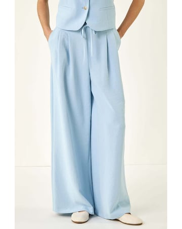 Roman Fluid Tie Front Smart Trouser